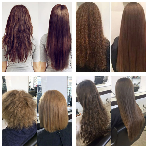 resutlado  Alisado con Ácido Hialurónico y Keratina