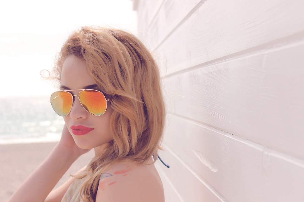 Mascarillas pra el pelo en la playa