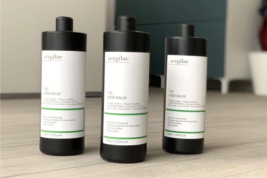 bálsamo herbal natural para el Pelo