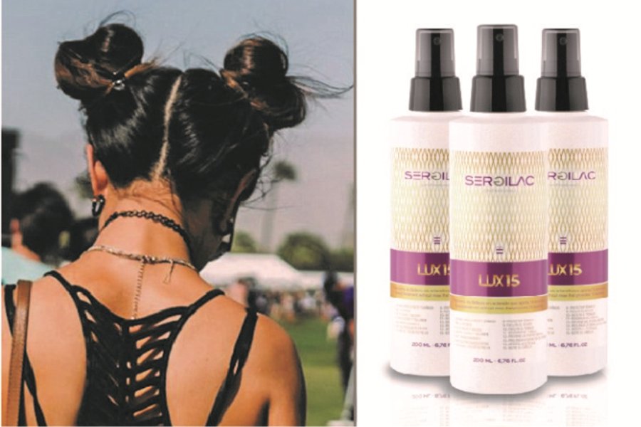 Protector termal para el pelo en verano