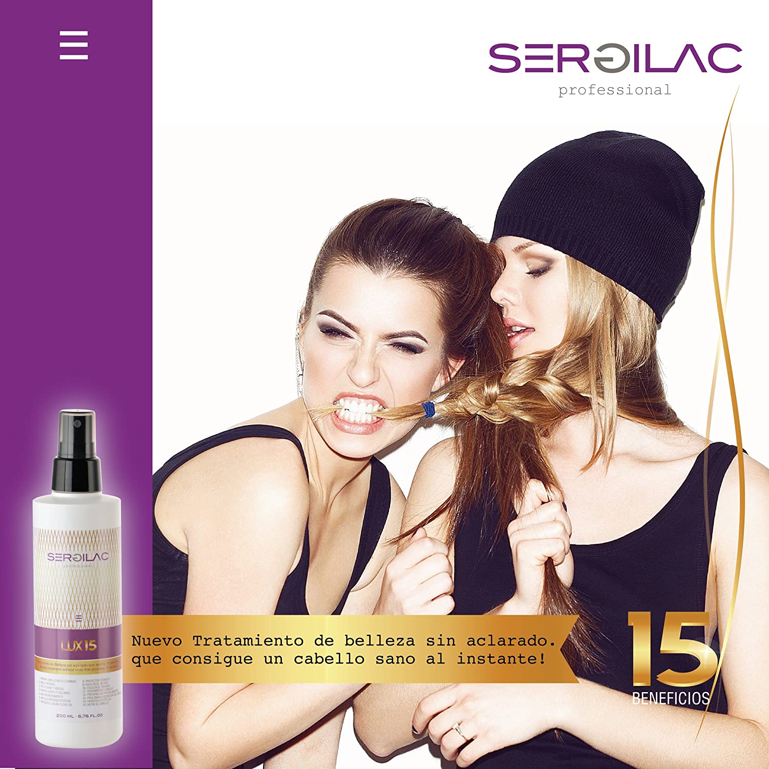 mascarilla sin aclarado Lux 15 