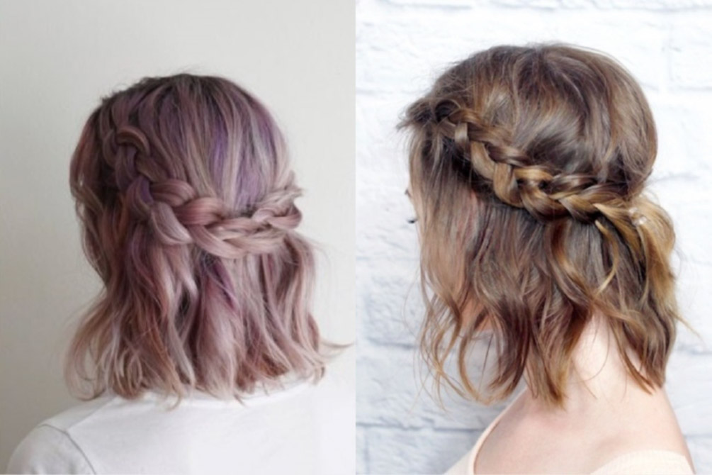 Peinados con trenzas y pelo largo